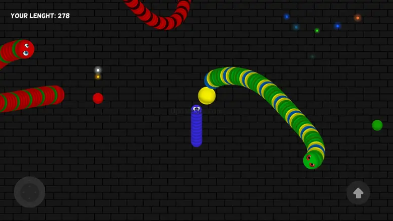 Snake Anaconda Dot & Eat Color Games 1.0