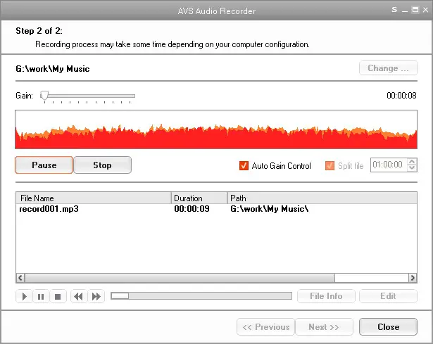 AVS Audio Recorder 4.0.2.22