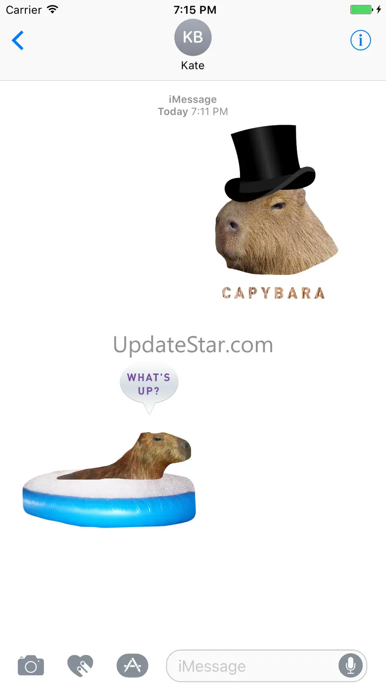 Capybara Stickers for Messages 2.0