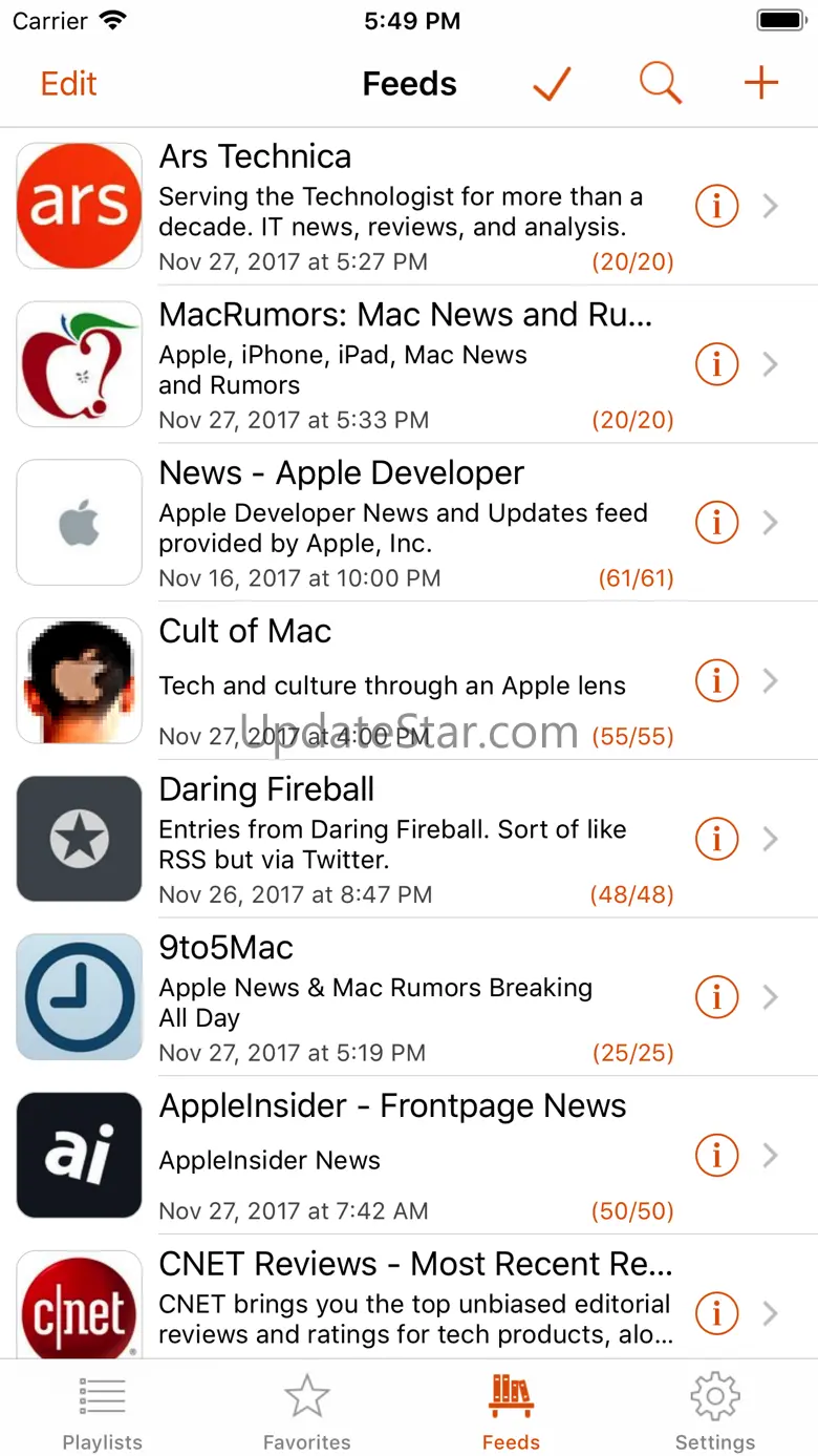 Legi (RSS Feed Reader) 1.9.1