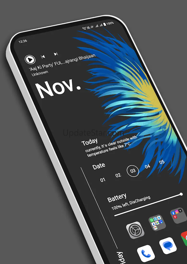 Dark Fusion Launcher 9.0