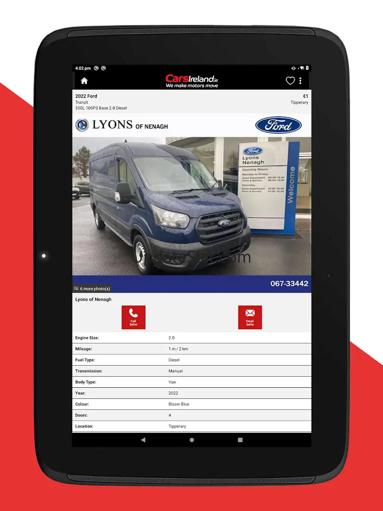 CarsIreland.ie 2.1.05