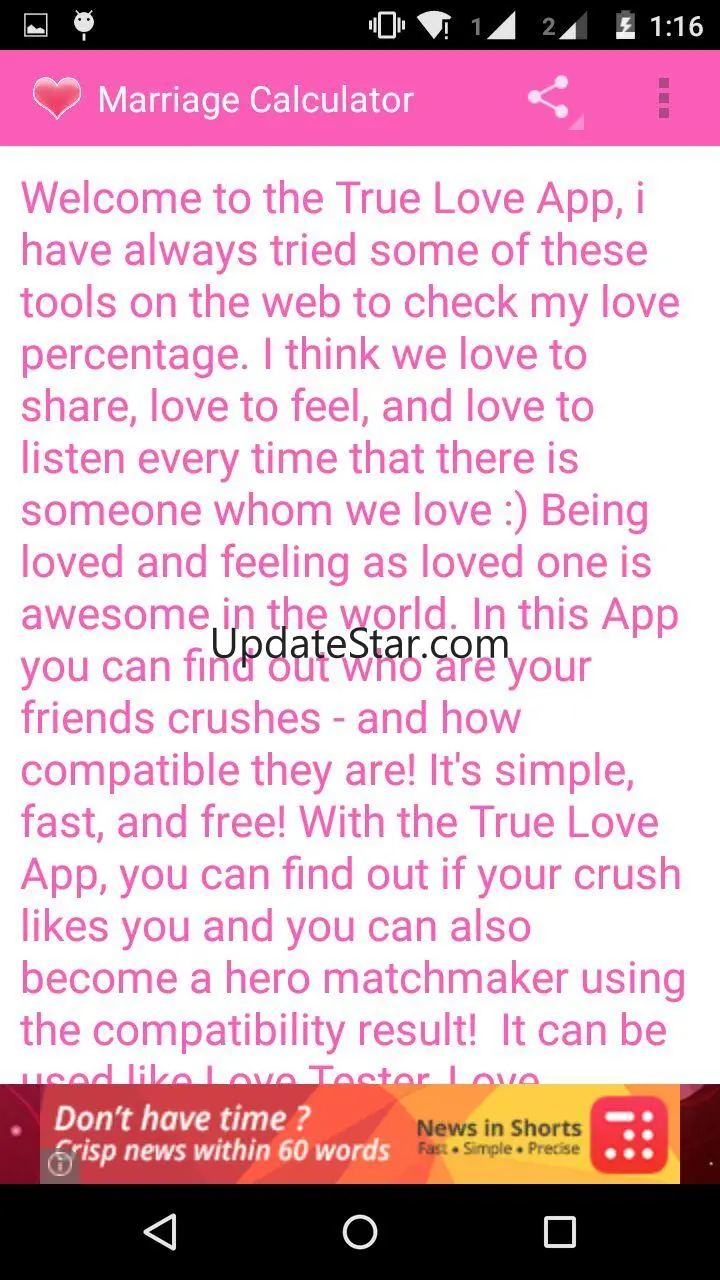 Marriage Calculator | find you 1.2