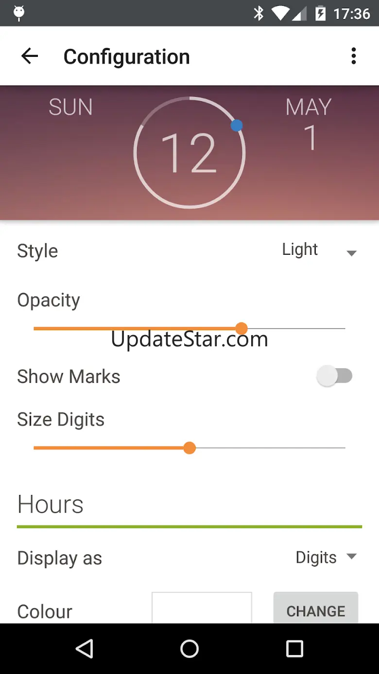 onca Clock Widget 1.1.1