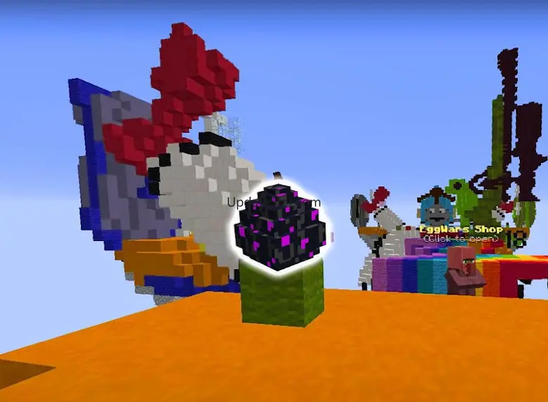 Map Egg Wars Mod for mcpe 1.0.62