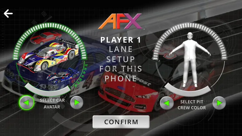 AFX Racing Pit Stop Holographic Slot Car Theater 1.0