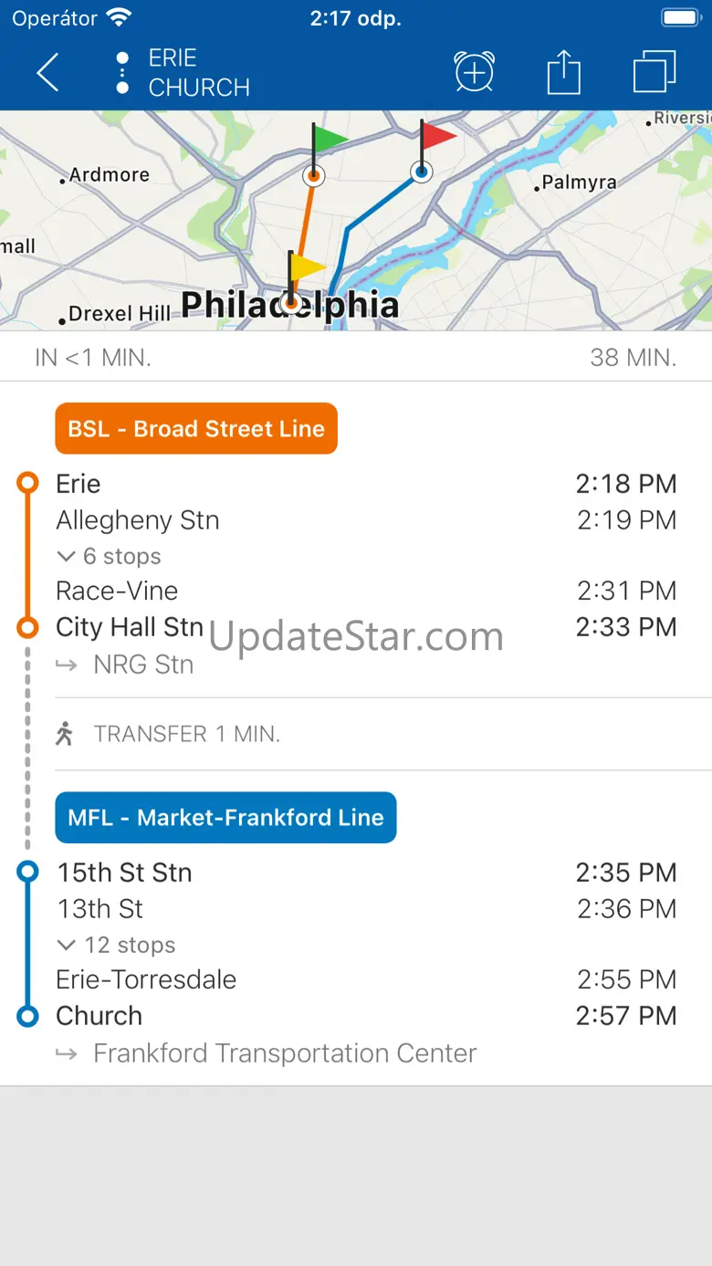 ezRide Philadelphia SEPTA 5.0.2