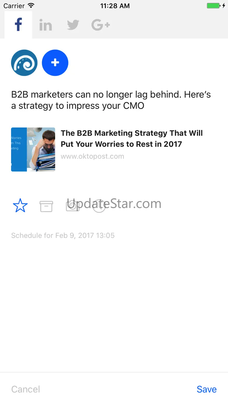 Oktopost 1.12.1