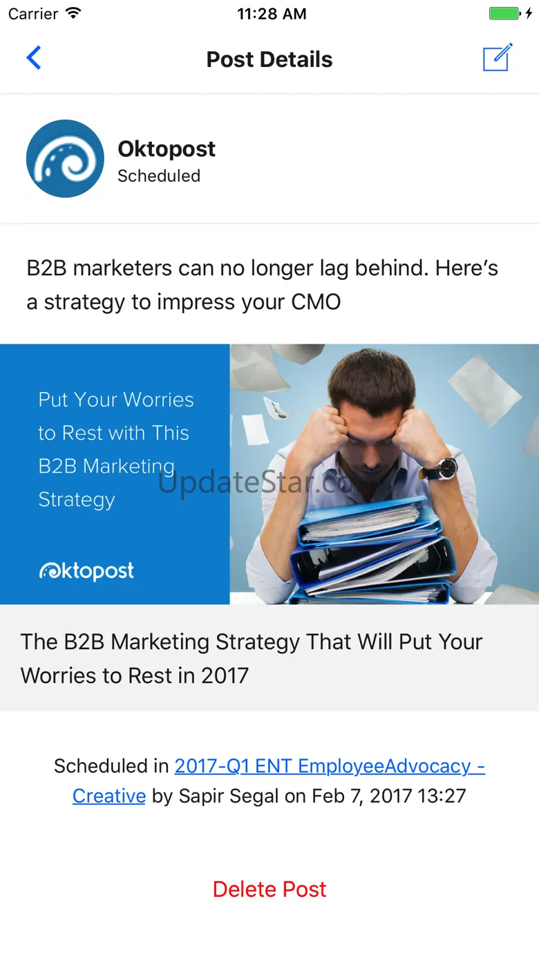 Oktopost 1.12.1