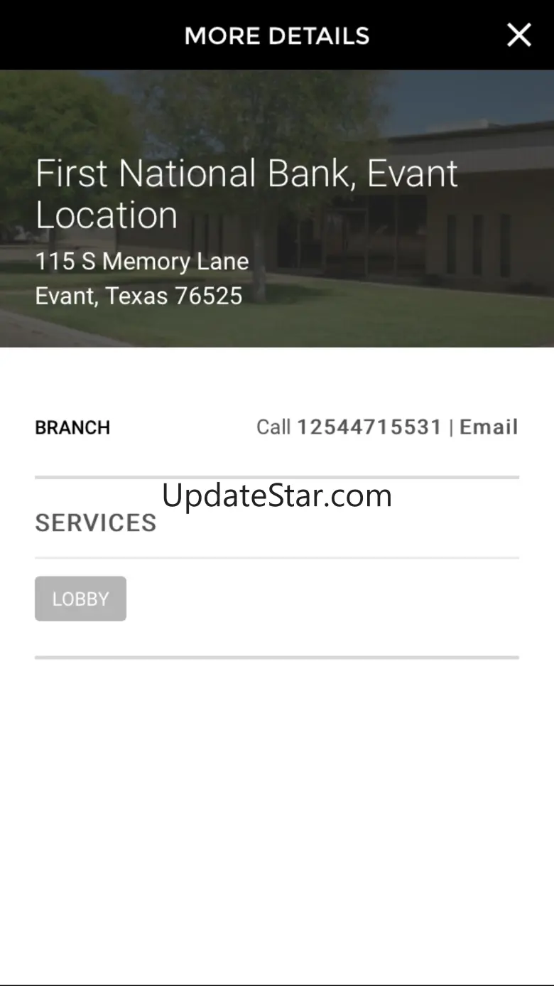 First National Bank of Evant 25.1.1