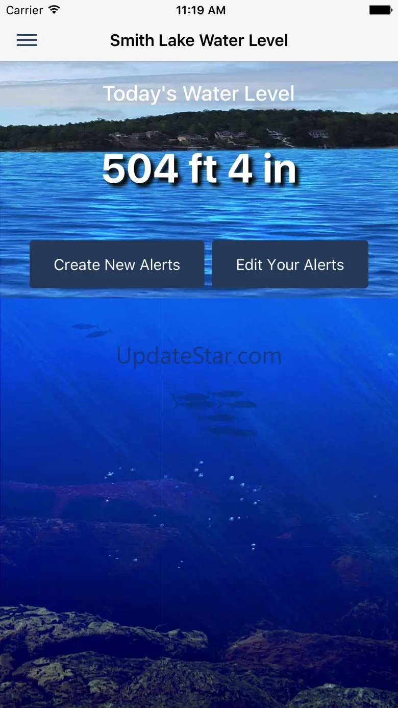 Smith Lake Water Level 1.0