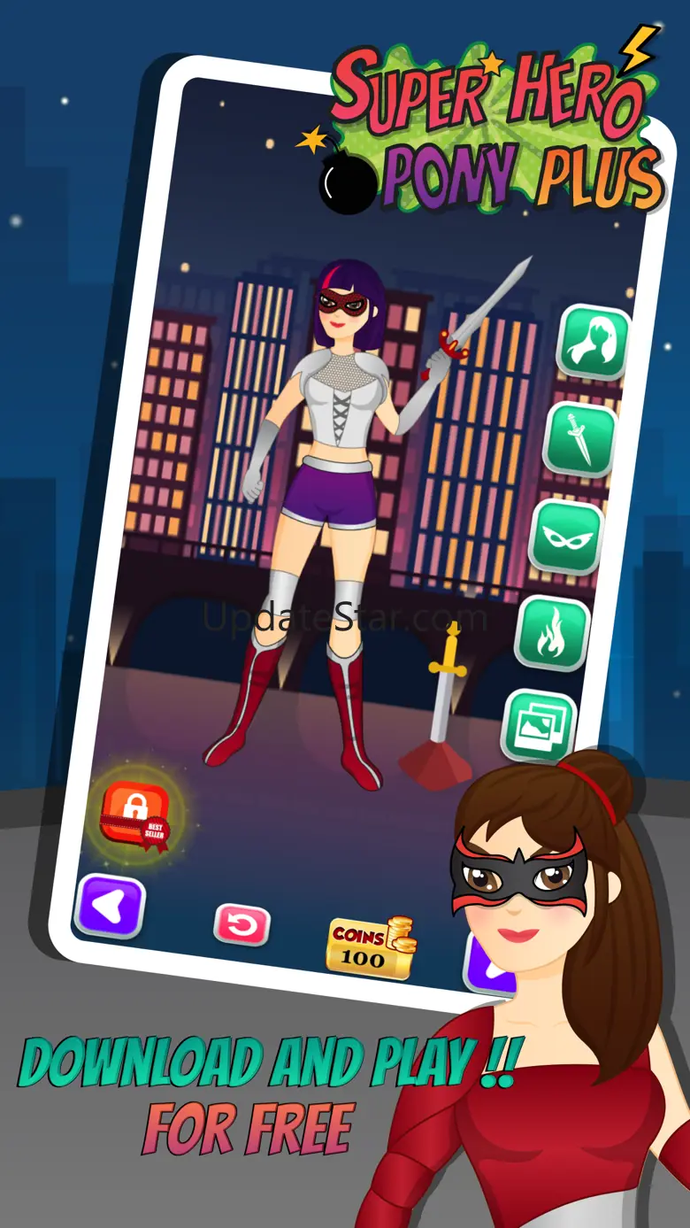 Dress Up Super Hero Pony Plus - My little Games 1.0