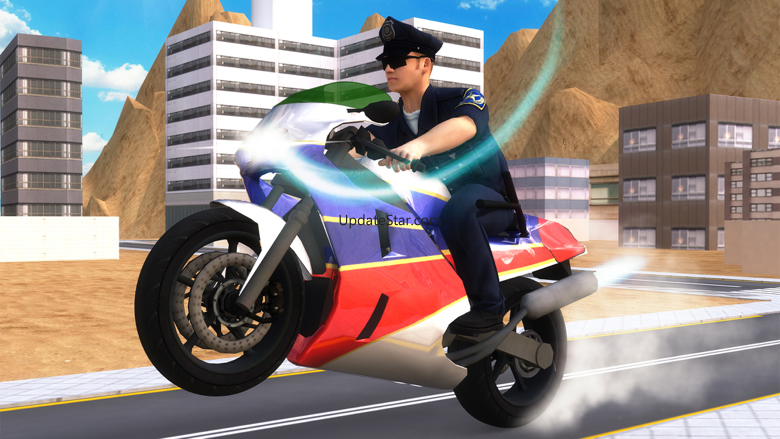 Flying Police Bike Simulator 1.0