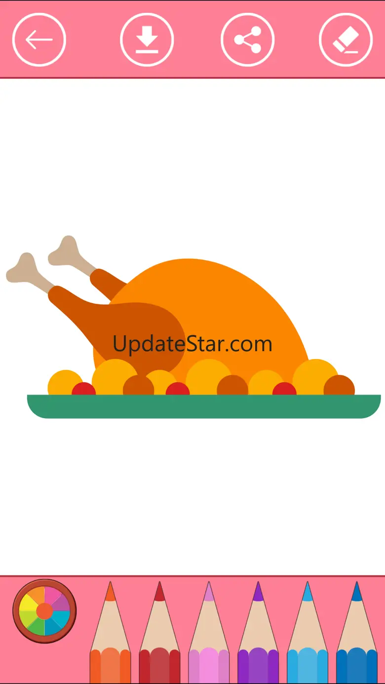 Thanksgiving Coloring Book: Learn to color & draw 1.0