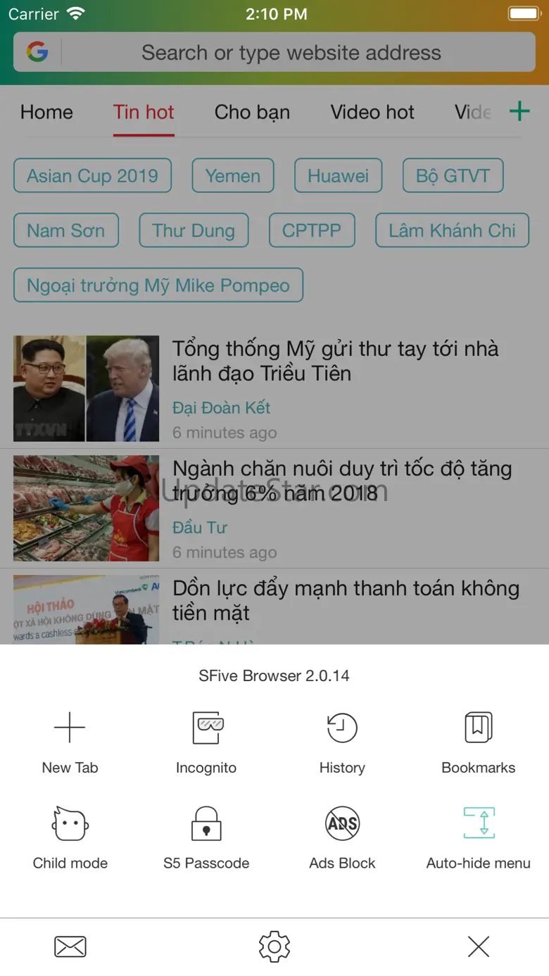 SFive Browser 2.0.31