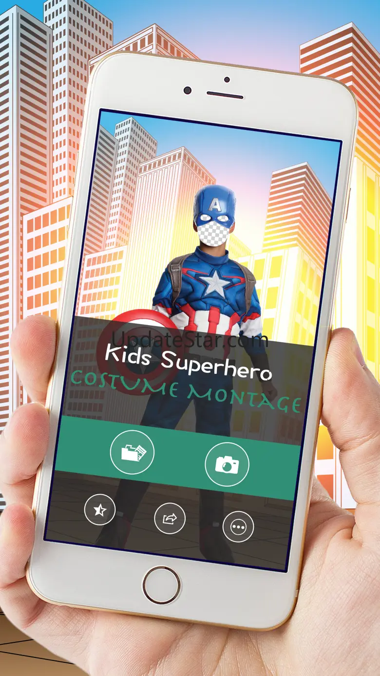 Kids Superhero Costume Montage 1.3