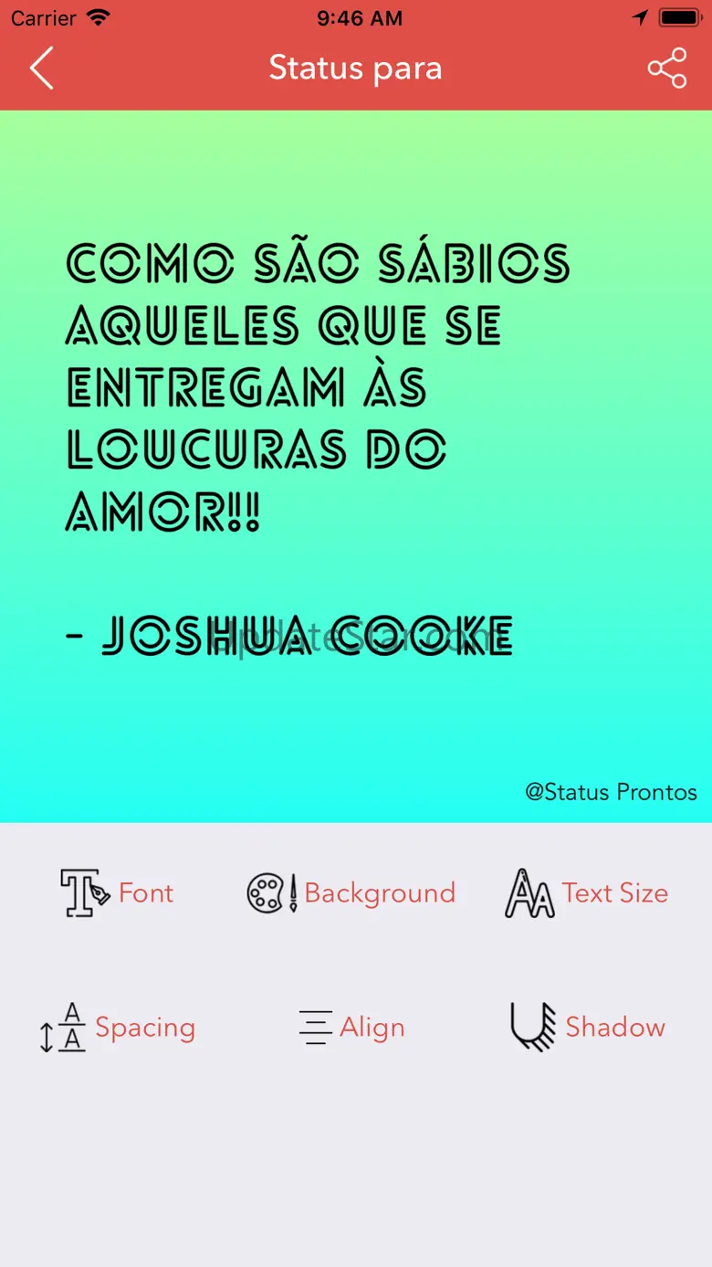 Status Prontos - Frases status 3.1