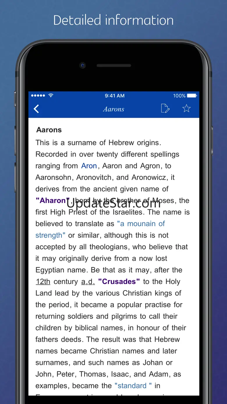 Surname Dictionary: origin, meaning and history 1.2