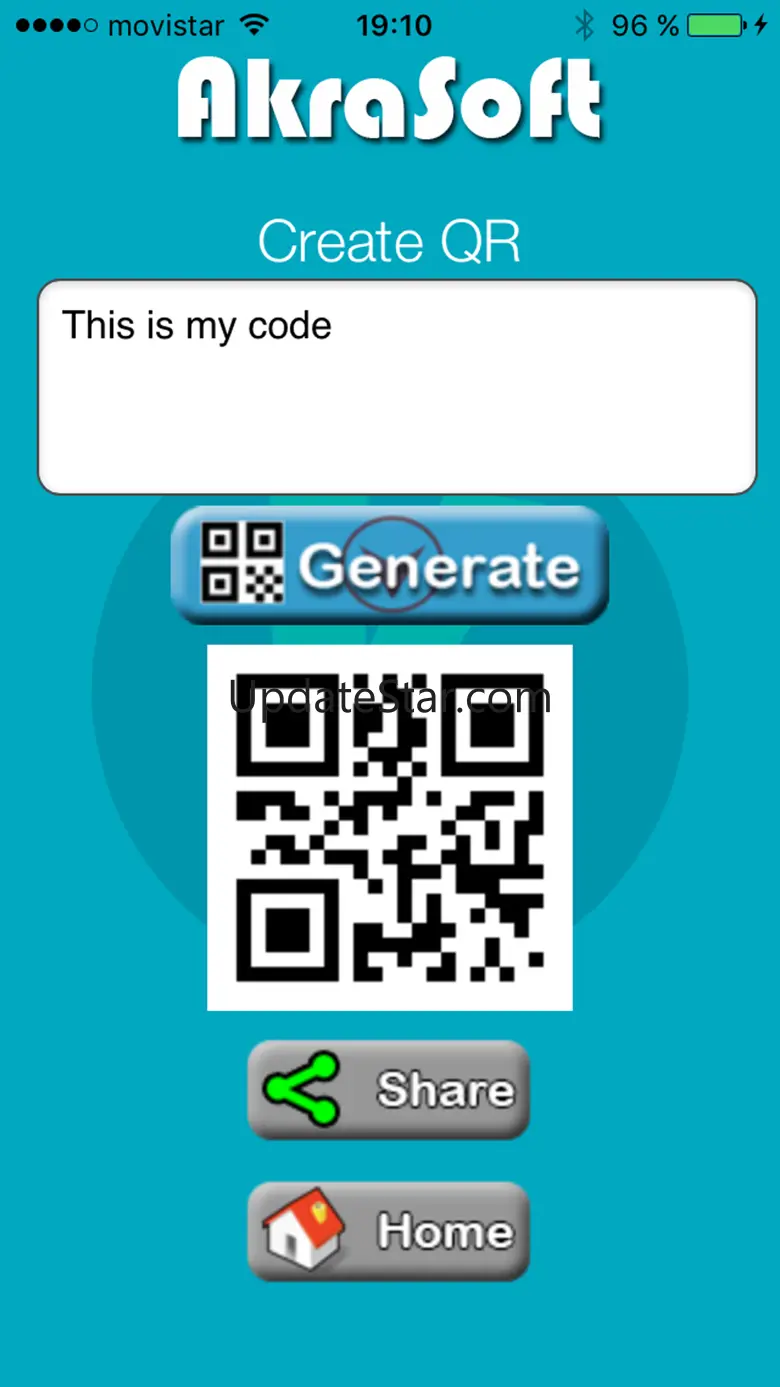 QR code, barcode and bidi reader, QR creator 0.1.4