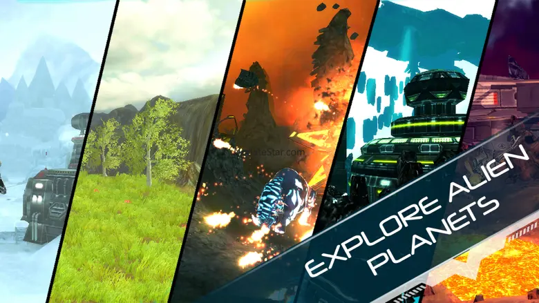 Explodey: Sci-Fi Side Scroller 1.0.30