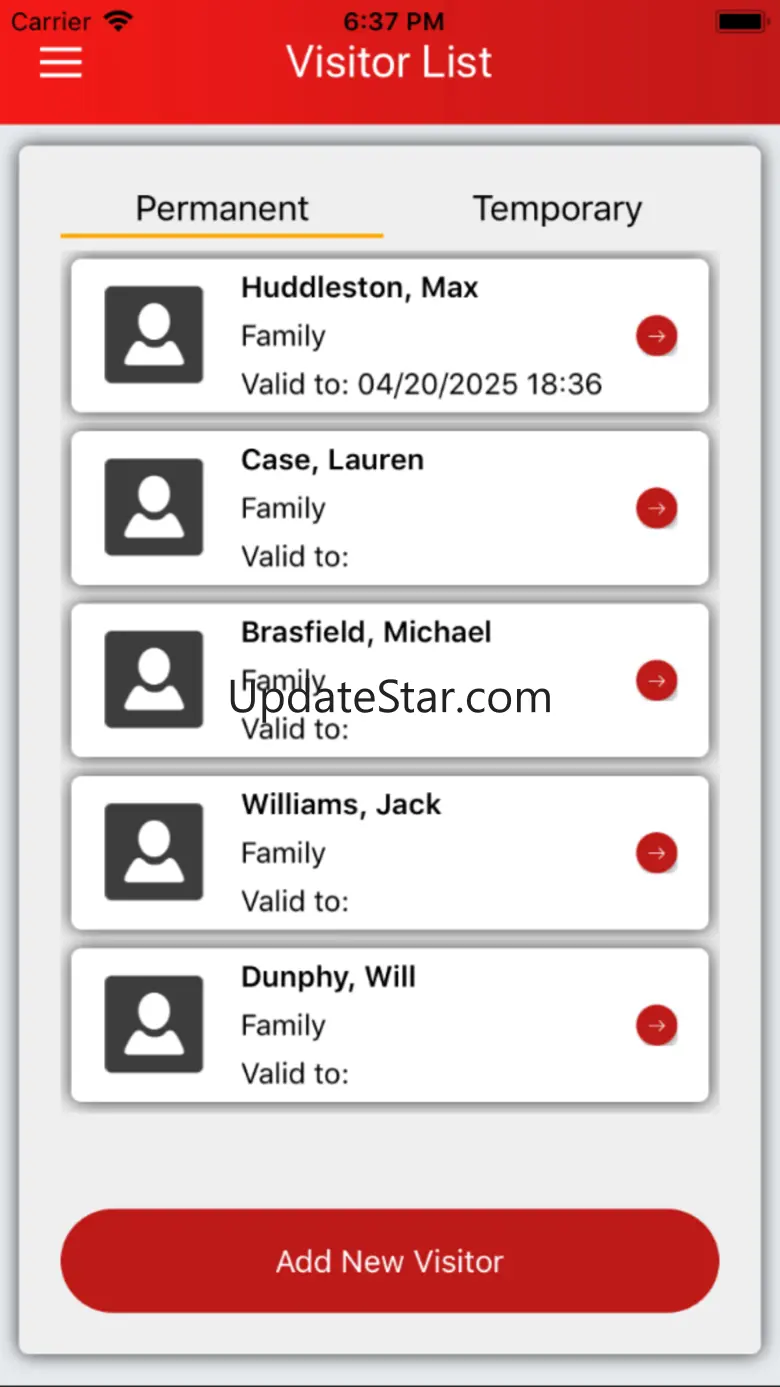 TEKControl Visitor Management 5.6.2