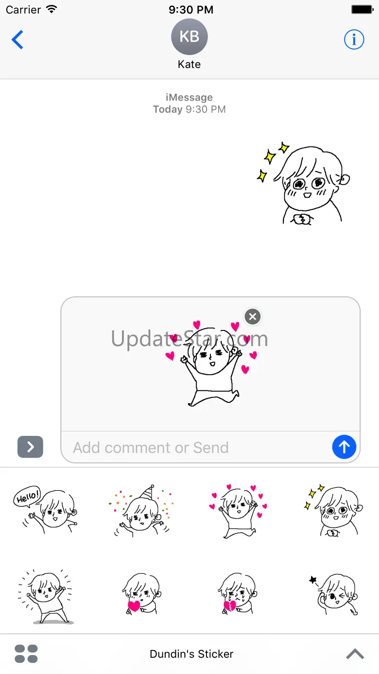 Dundin's Sticker 1.1