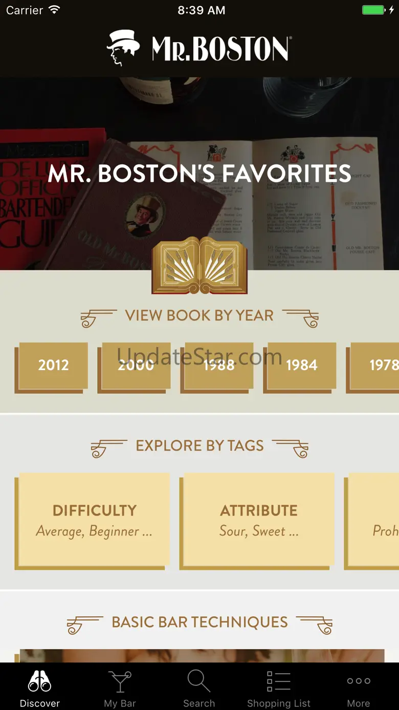 Mr. Boston Drinks 1.0.1