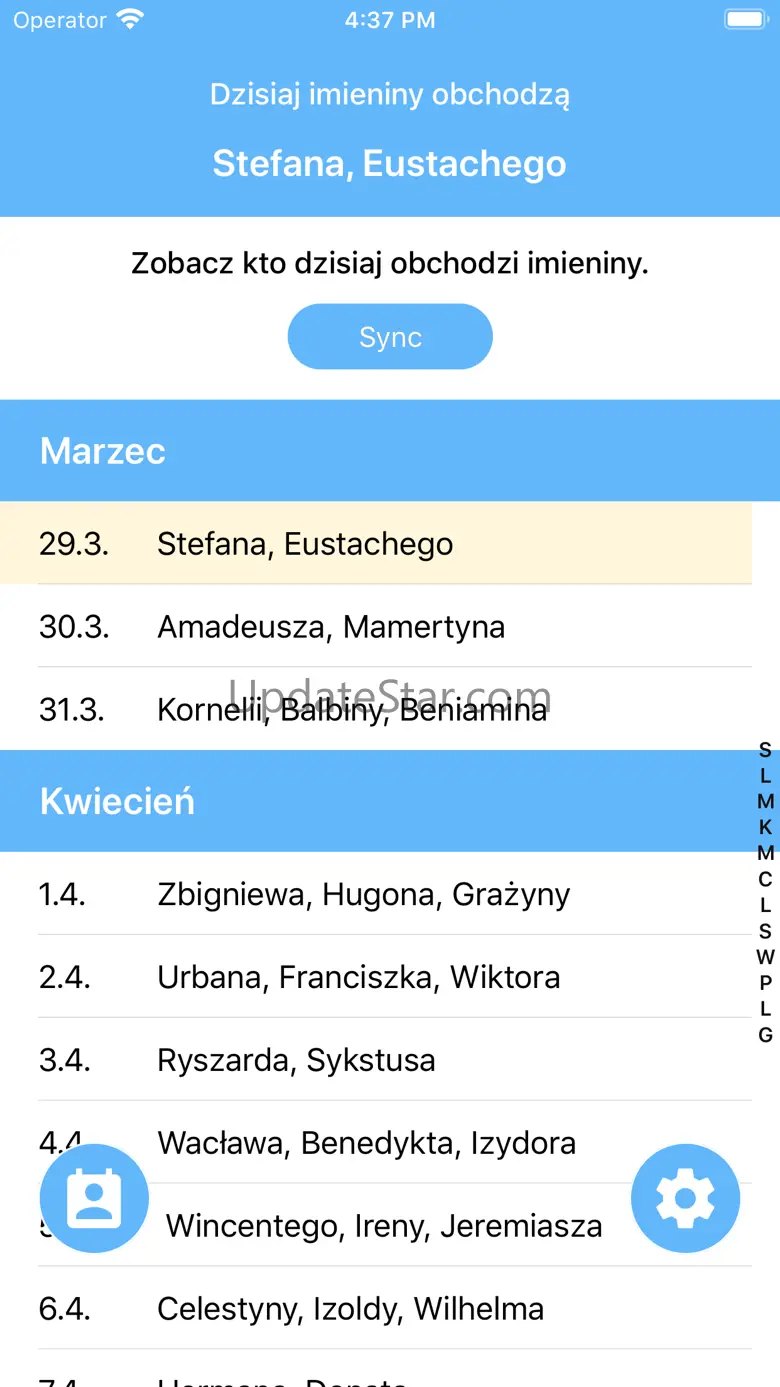 Imieniny 2.1