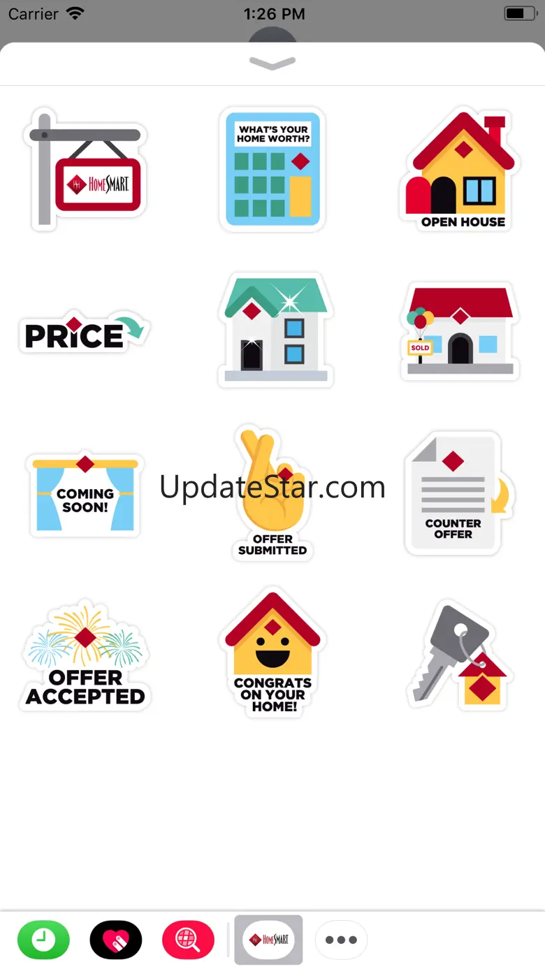 HomeSmart Stickers 1.0