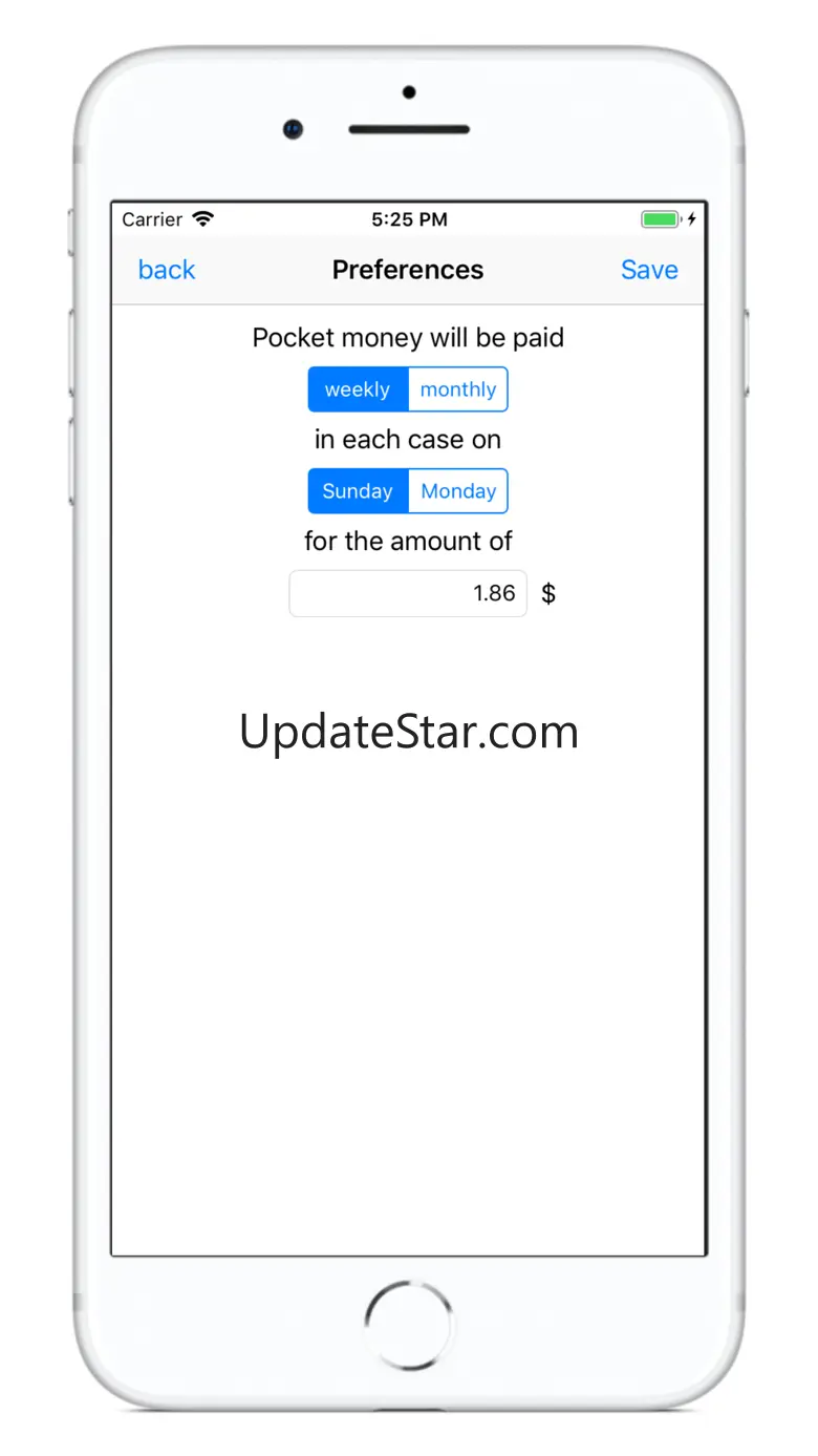 Allowance Pocket Money Manager 1.7