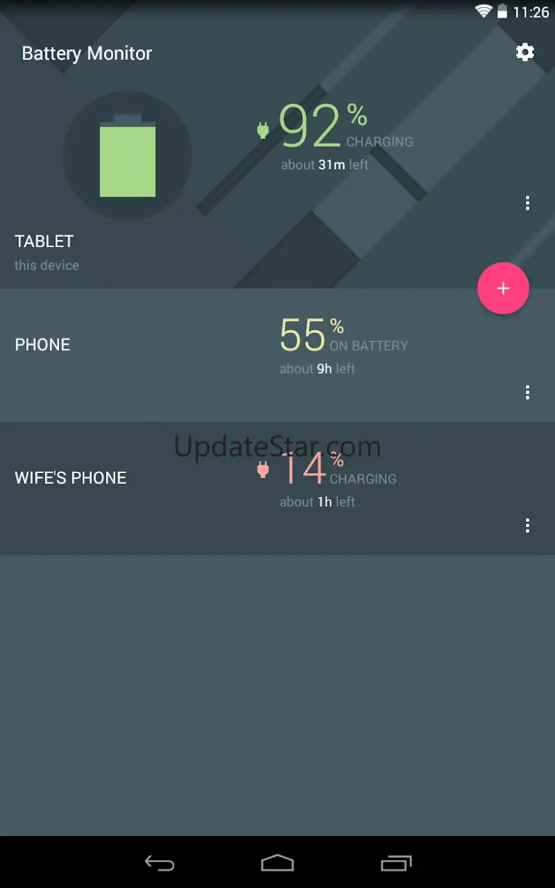 Cross-Device Battery Monitor 1.3.2