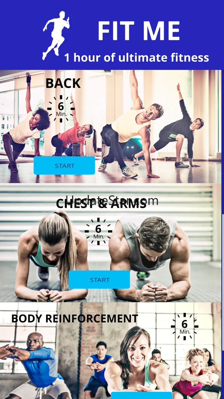 Fit Me - Fitness workout at home free 1.0
