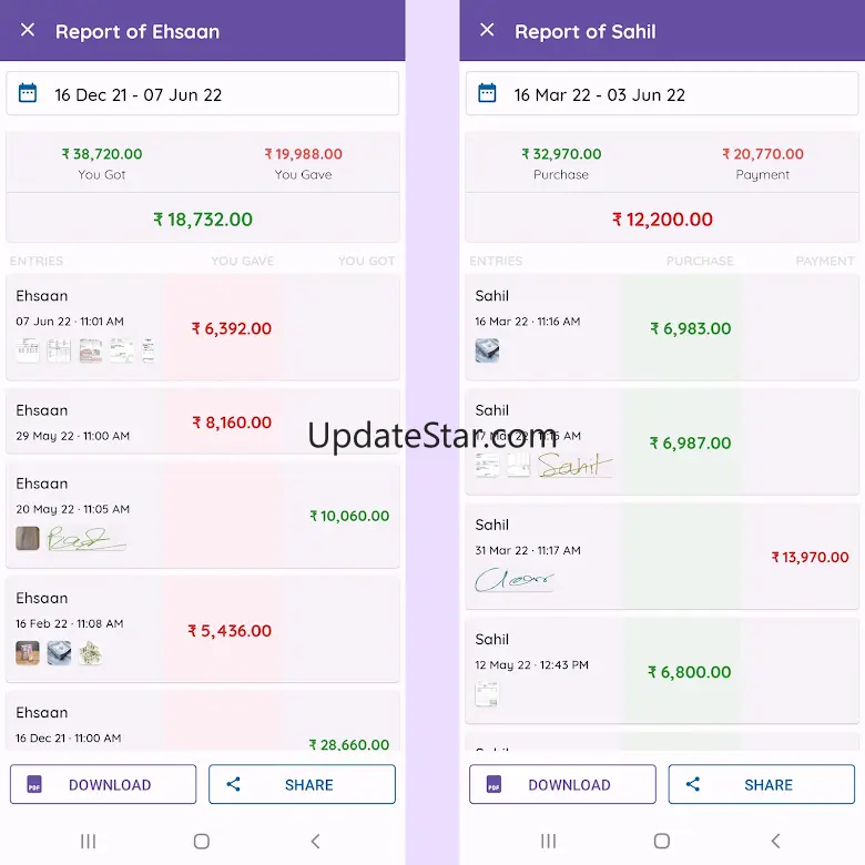 myKhata - Manage Account