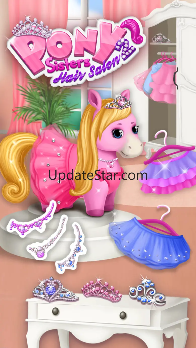 Pony Sisters Hair Salon 2 - No Ads 1.0.0
