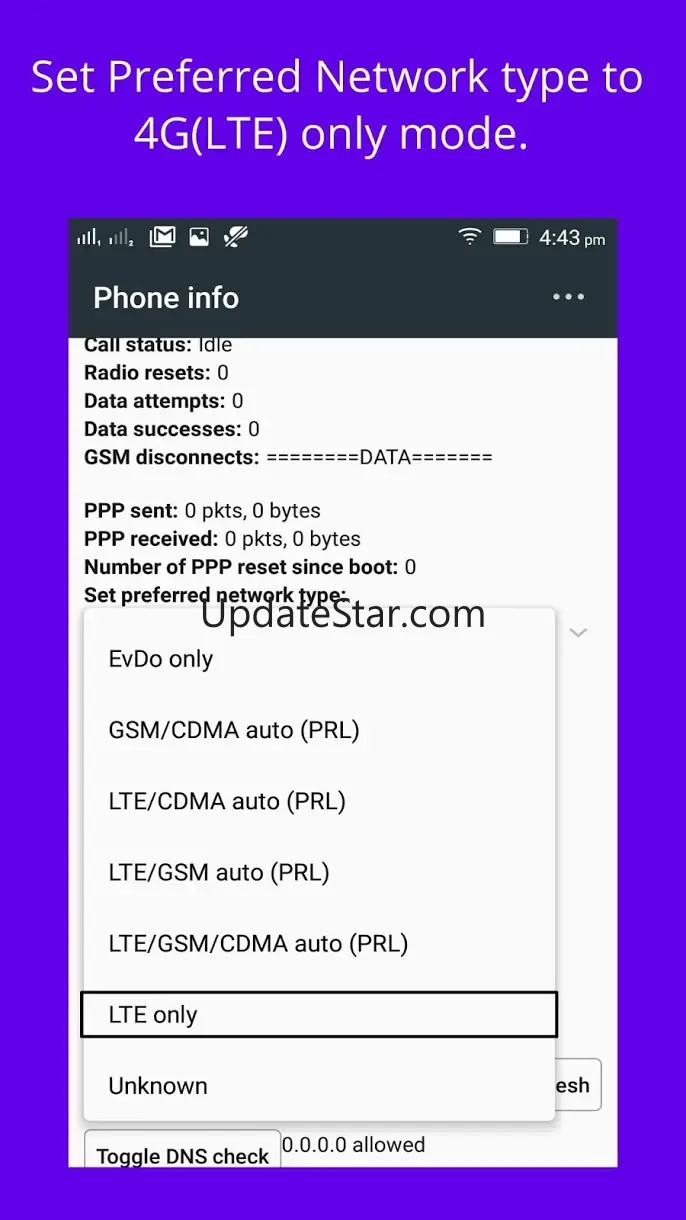 5g Only Network Mode 1.3