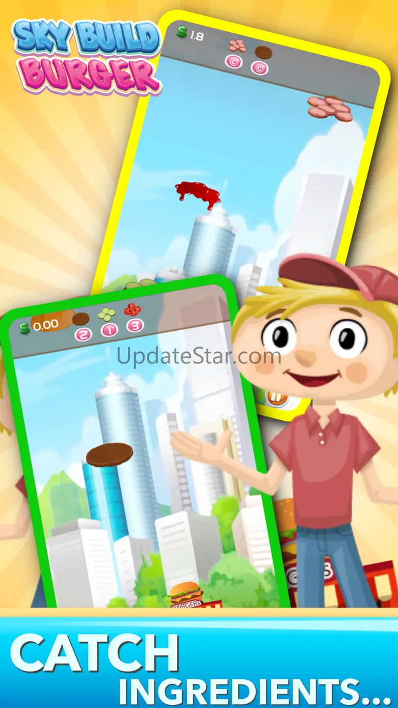 Sky Build Burger Tower 2 Block Game (Free) 1.0