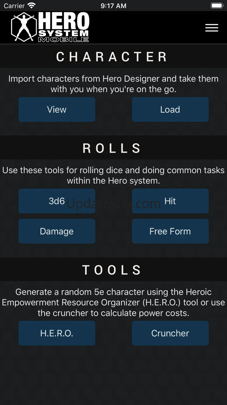 HERO System Mobile 2.1.11