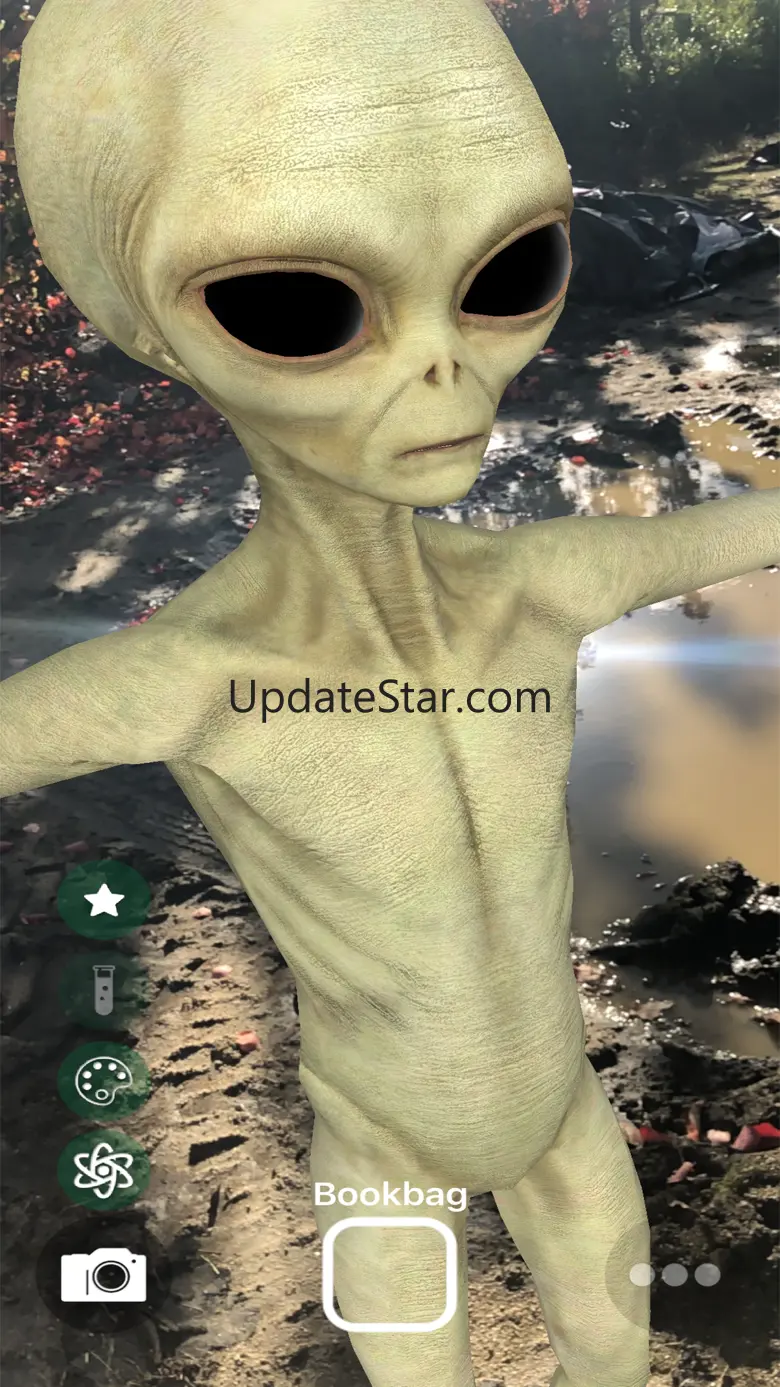 Augmented Reality UFO Stickers 4.7
