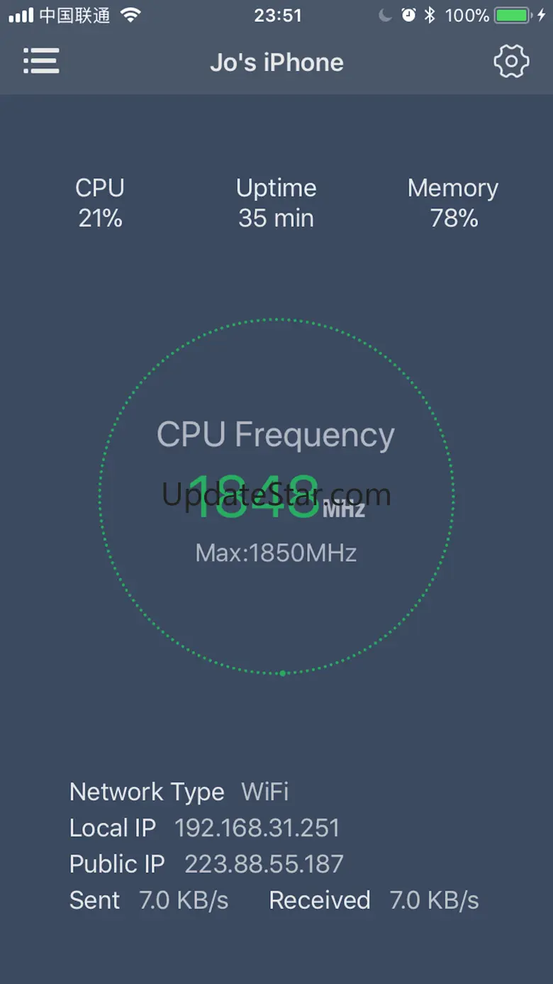 iDash - system dashboard 1.1.0