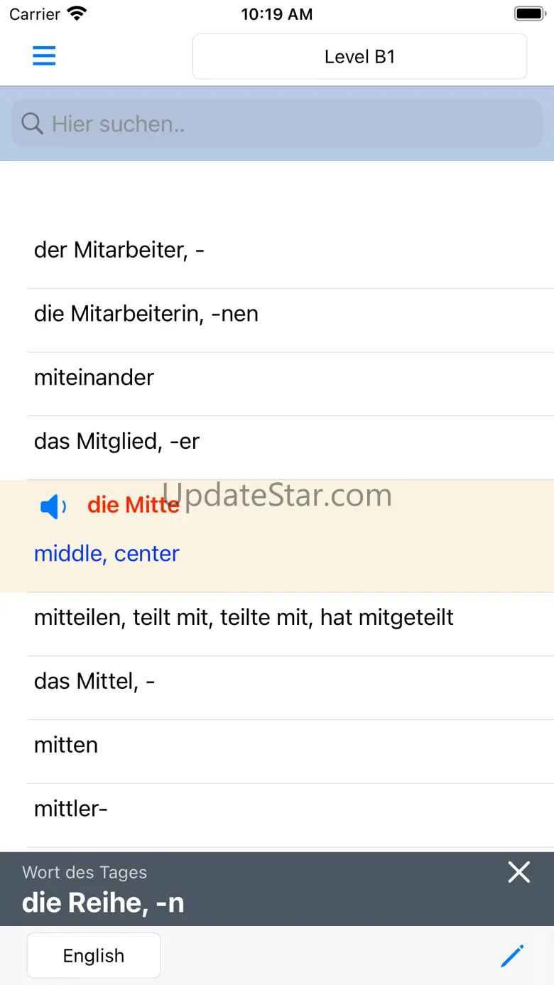 Wortschatz Deutsch A1 A2 B1 1.1.3