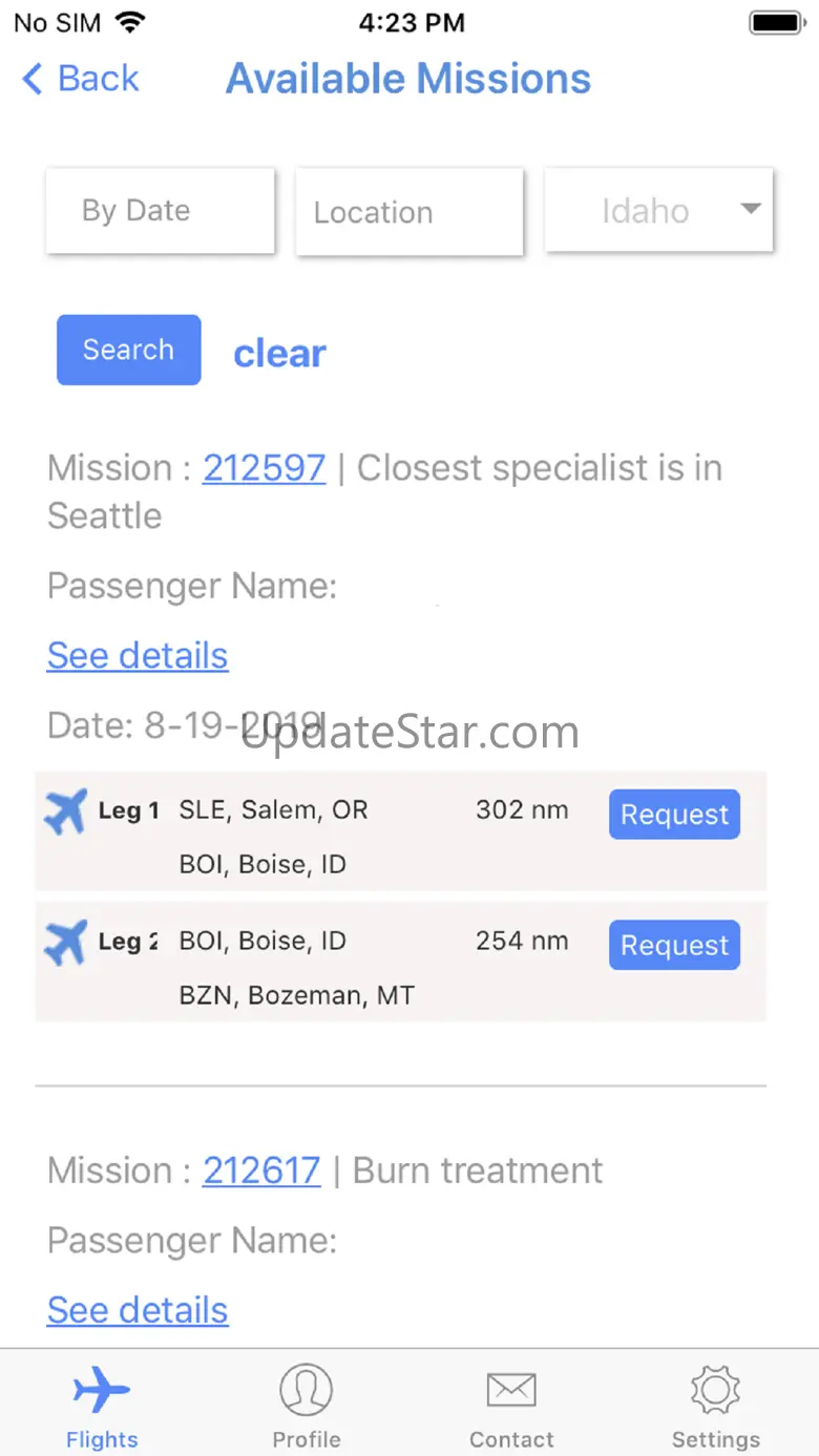 Angel Flight West 5.2