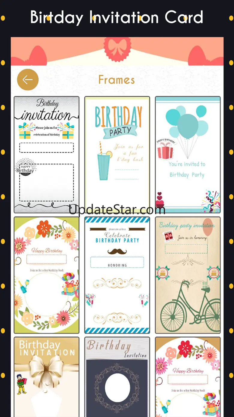 Birthday Invitation Cards HD 1.4