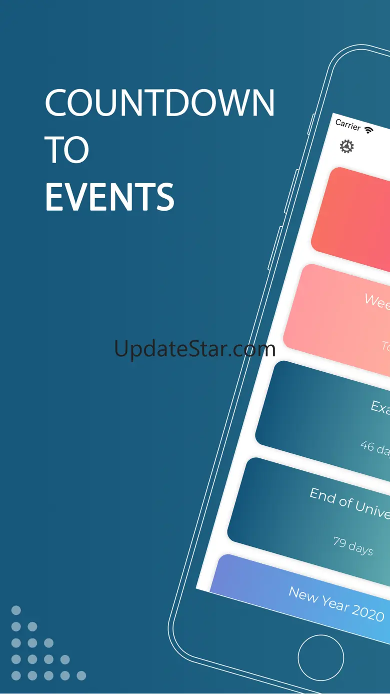 Time to event - countdown days 2.2.1