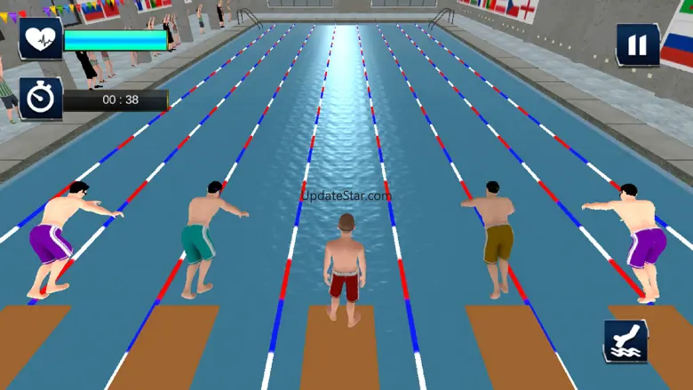 Real Water Swimming Pool Race 1.0