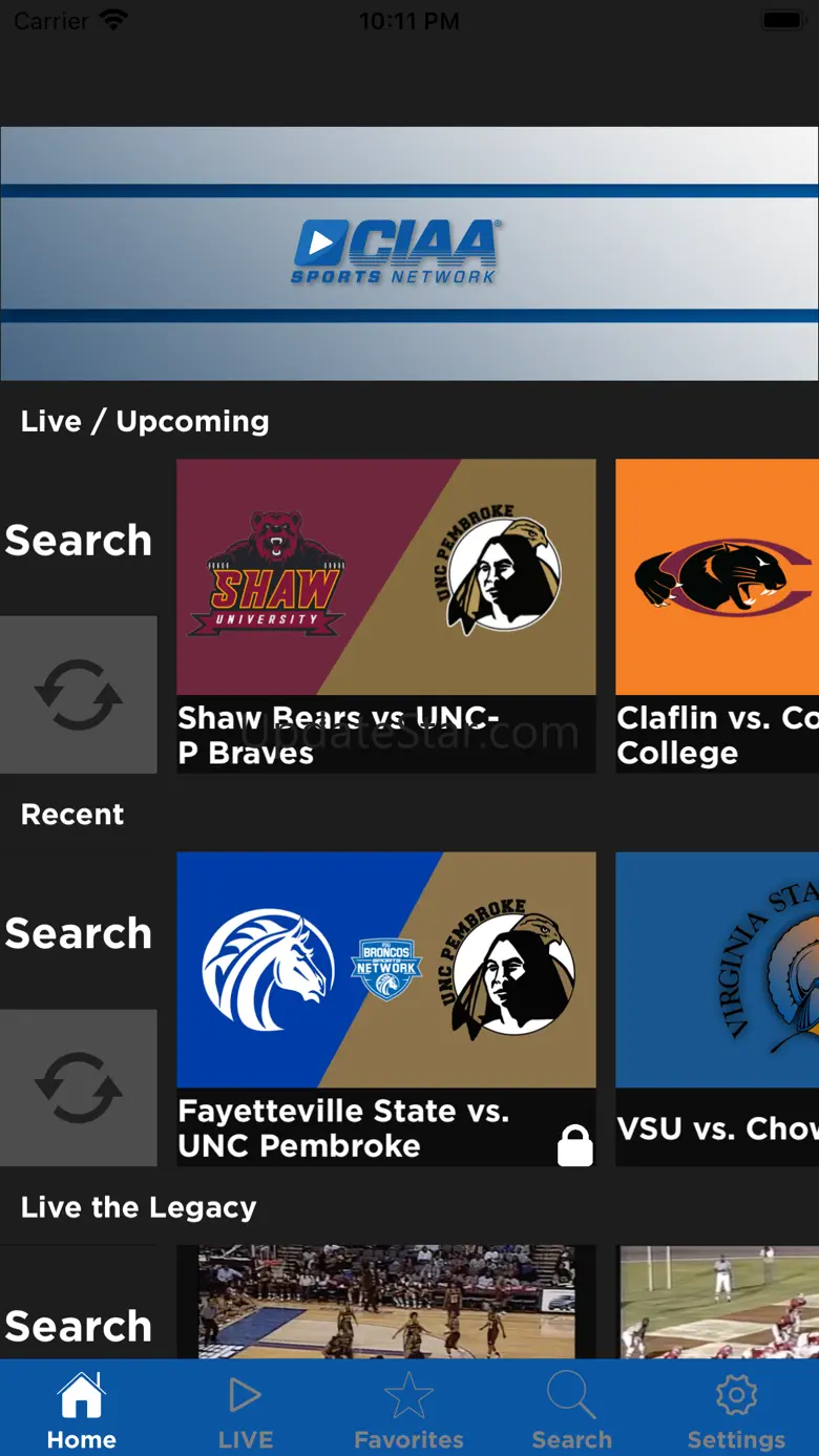 CIAA Sports Network 4.0.11