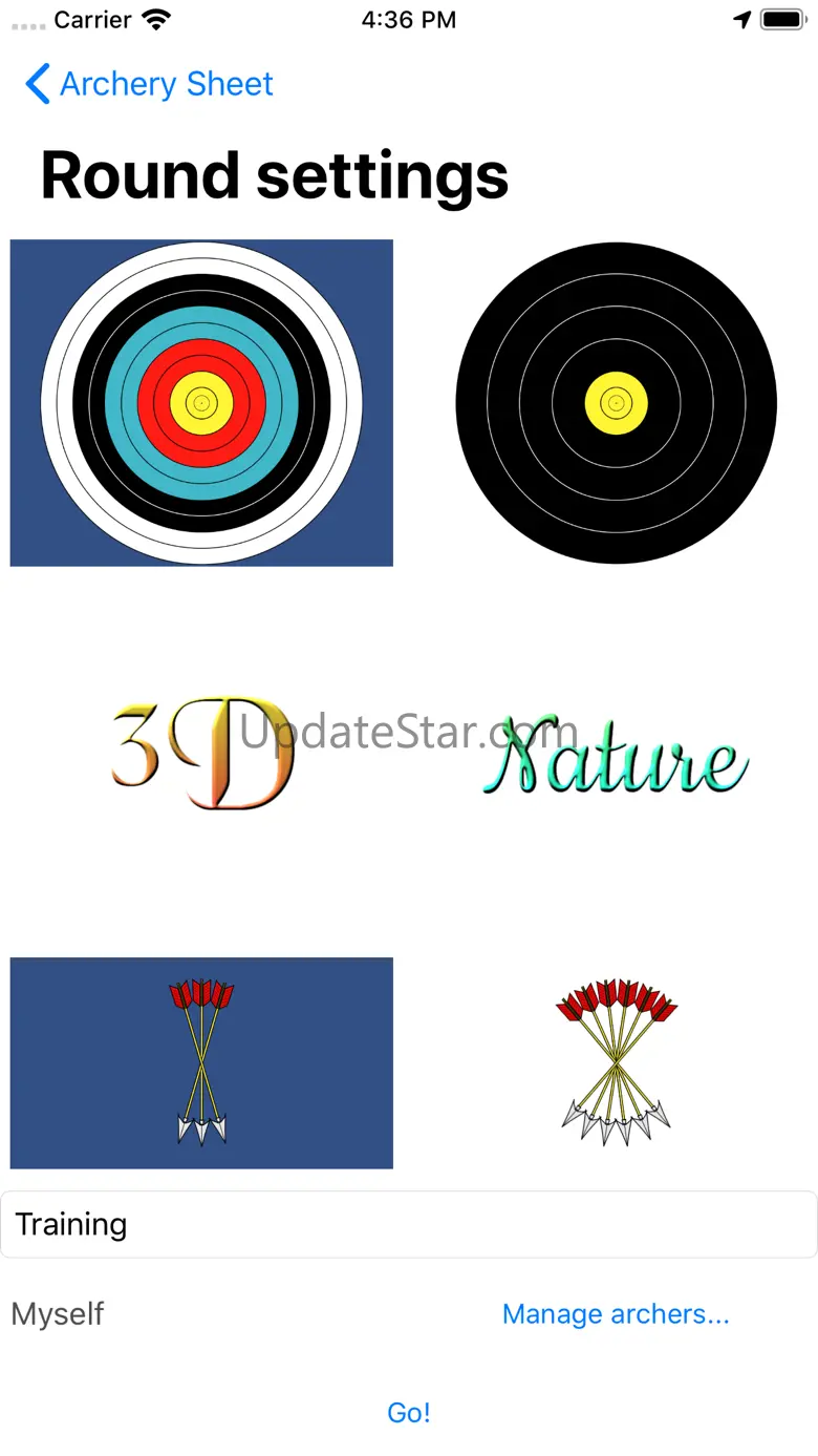 Archery Sheet 11.2