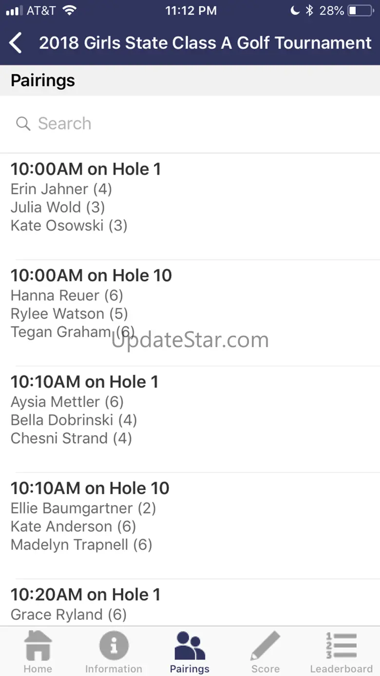 NDHSAA Golf 3.1.6