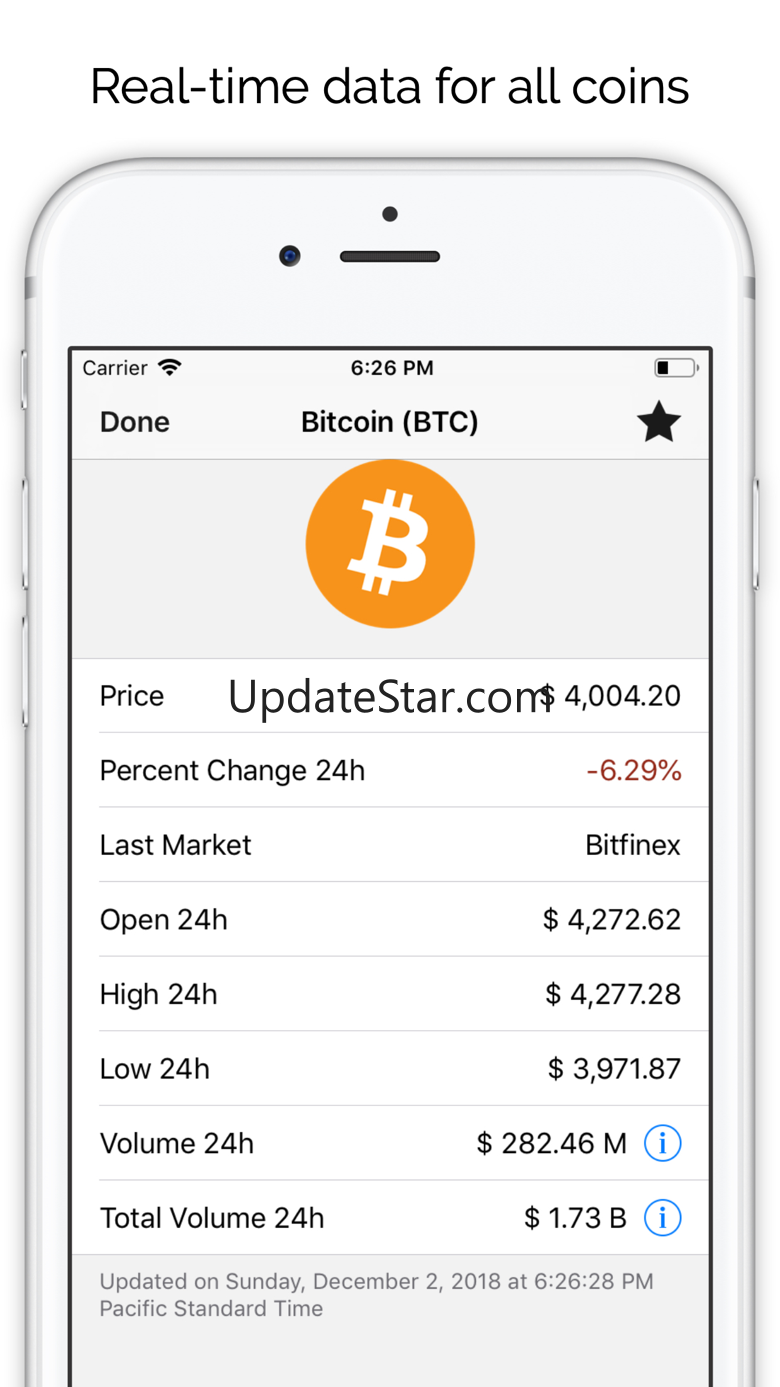 Coins: Cryptocurrency Tracker 1.1