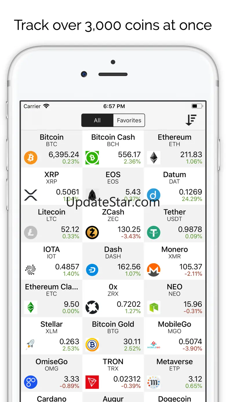 Coins: Cryptocurrency Tracker 1.1