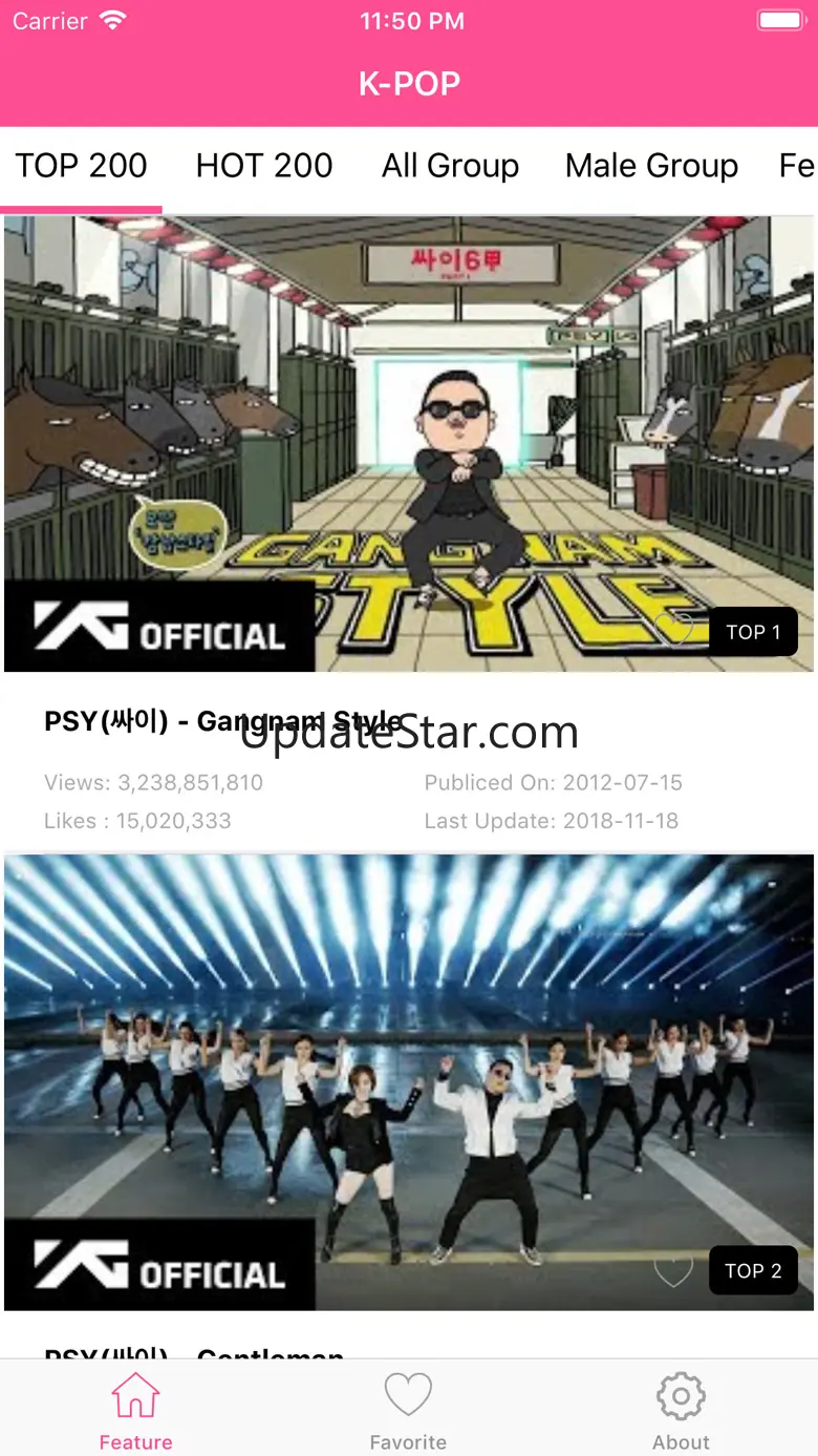 TOP K-POP 1.3.0